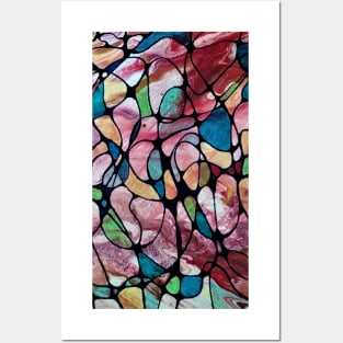 Stained Glass Mosaics 4-Neographic-art,Relaxing Art,Meditative Art Posters and Art